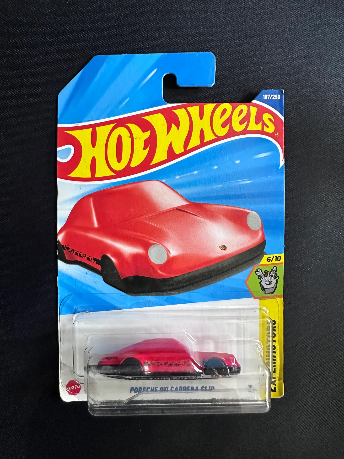 Hot Wheels Porsche 911 Carrera Clip [Red]