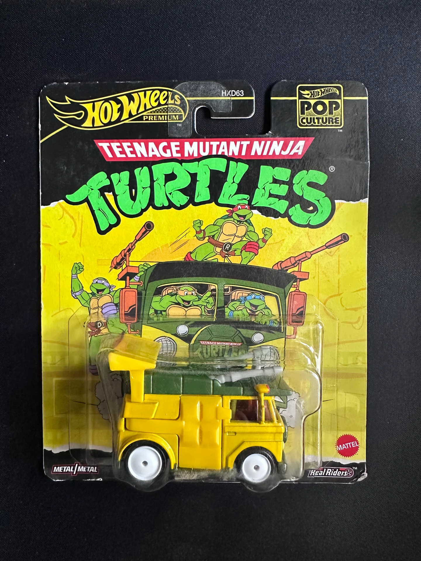 Hot Wheels 2025 Premium Pop Culture TMNT Party Wagon